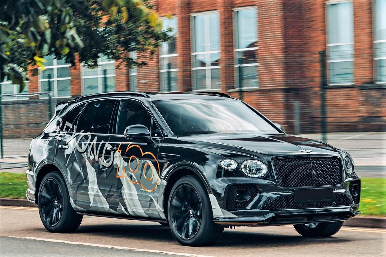 Bentley Bentayga Speed 2021 lo dien truoc ngay ra mat hinh anh