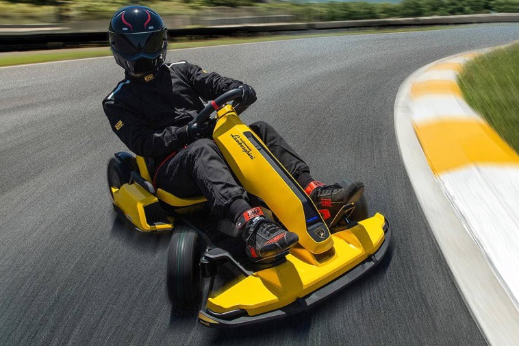 Lamborghini hop tac voi Xiaomi san xuat xe dua go-kart hinh anh