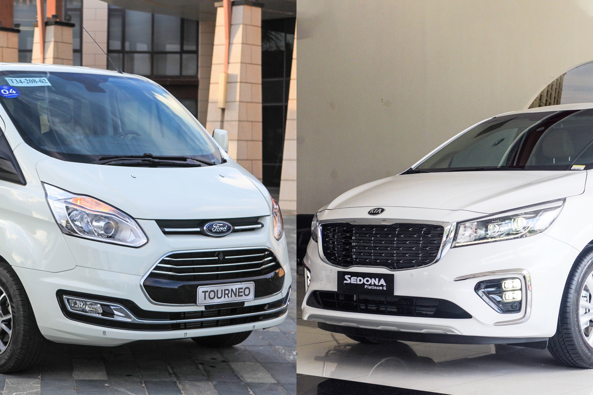 MPV gia 1 ty dong chon Kia Sedona hay Ford Tourneo? hinh anh