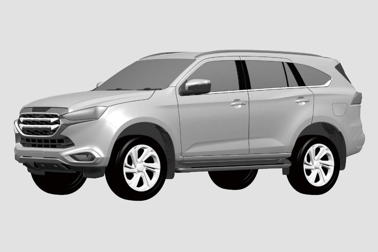 Isuzu mu-X the he moi bi lo ban ve phac thao hinh anh