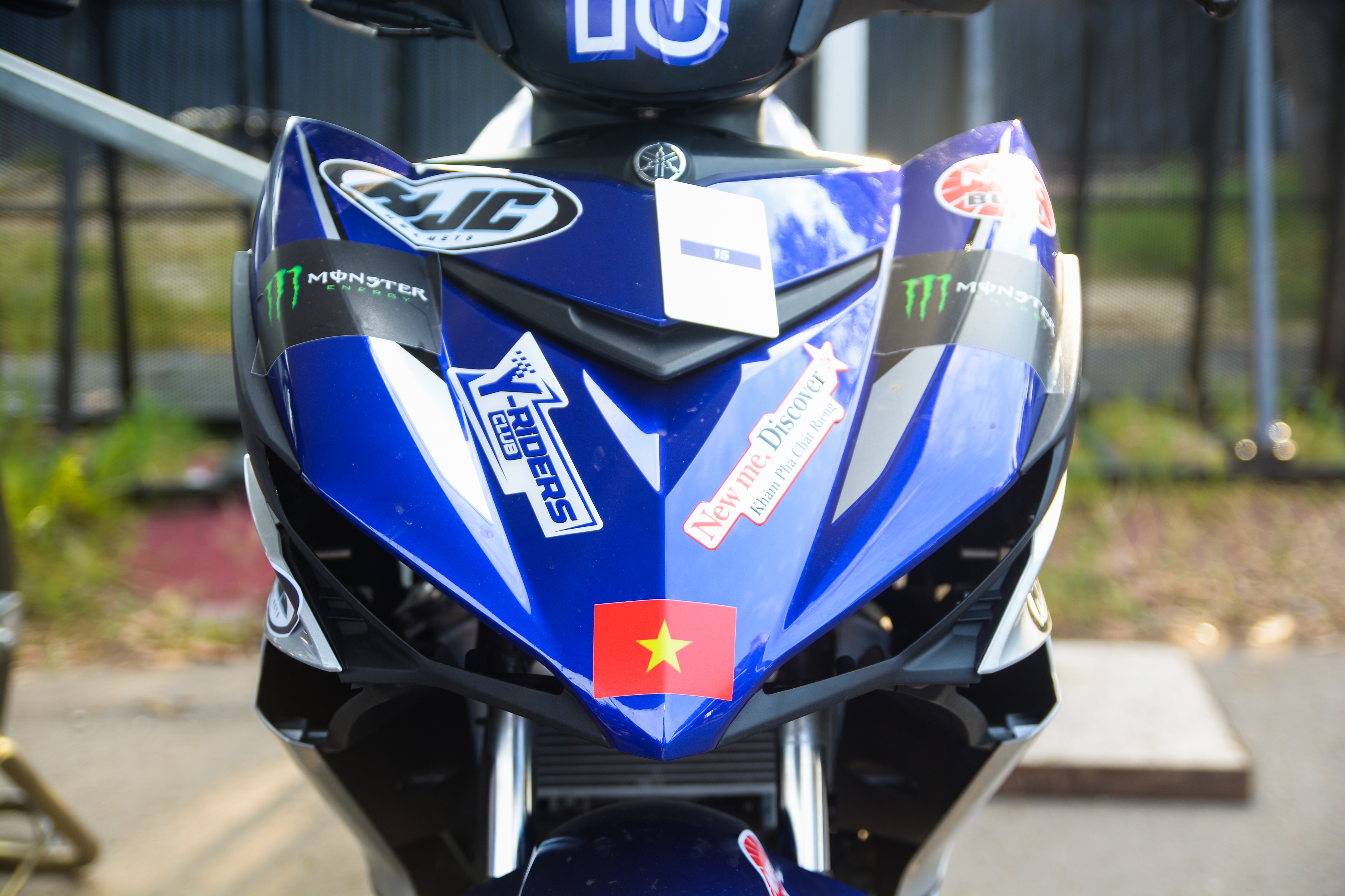 Ngắm nhìn Yamaha Exciter 150 phiên bản xe đua độ chính hãng ảnh 4 Ngam nhin Yamaha Exciter 150 phien ban xe dua do chinh hang anh 4