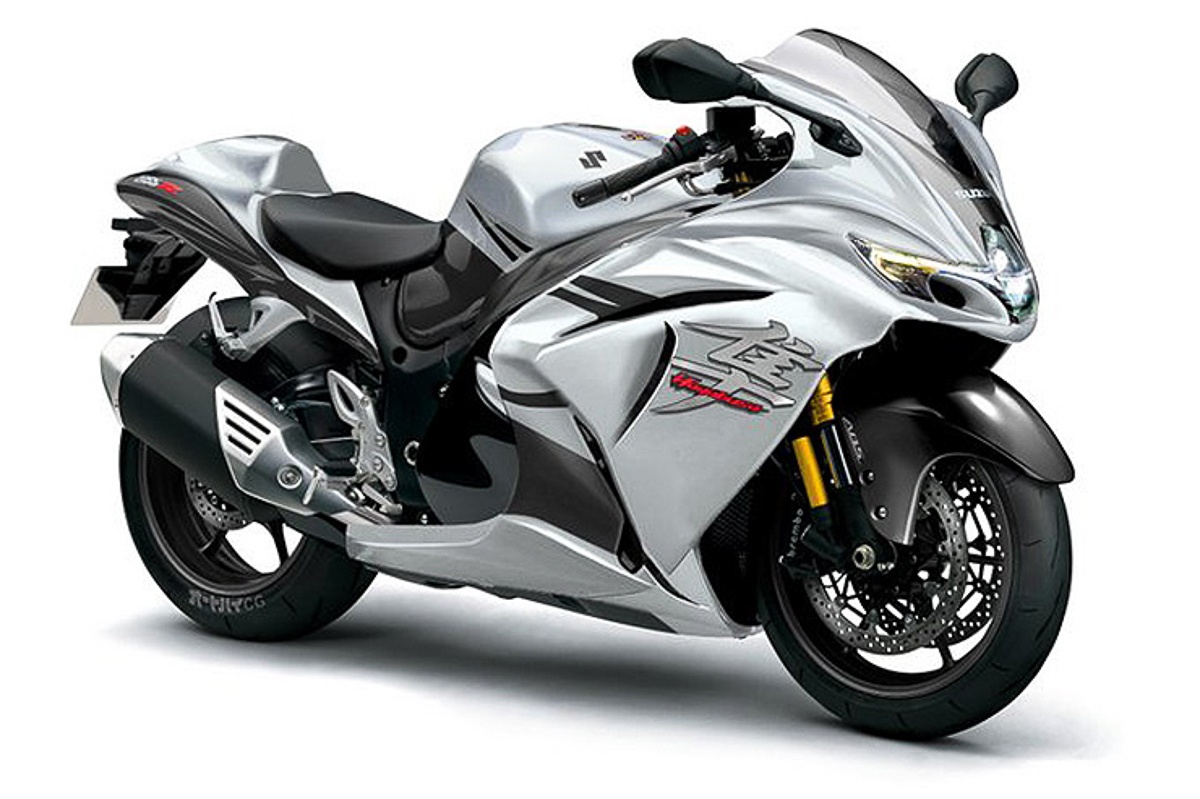 Suzuki Hayabusa 2021 bi lo anh 3D anh 2