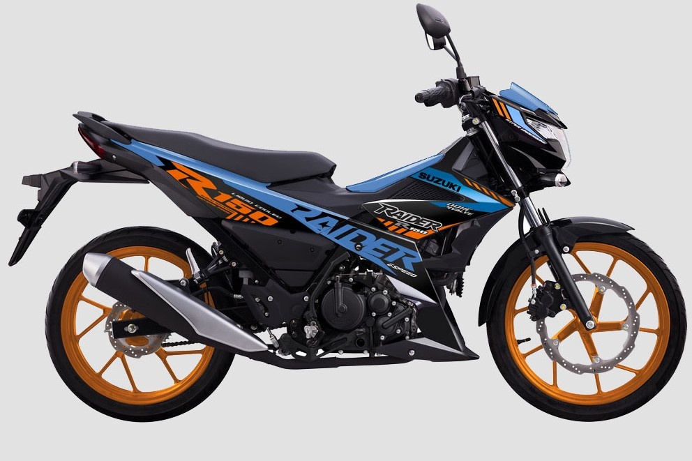 Suzuki Raider R150 2021 duoc ra mat tai Viet Nam hinh anh
