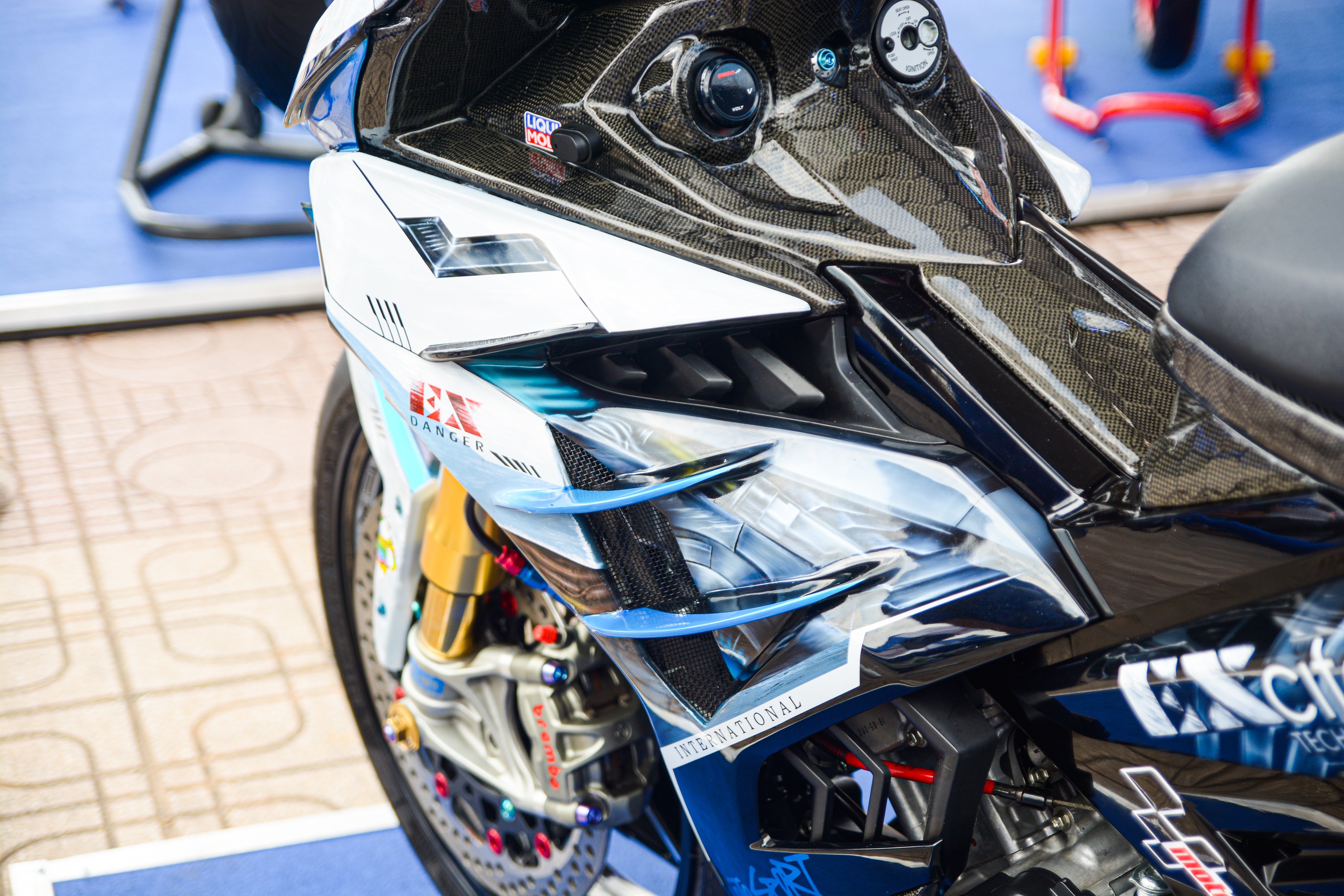 Dan xe Yamaha Exciter do tram trieu quy tu tai Long An anh 8