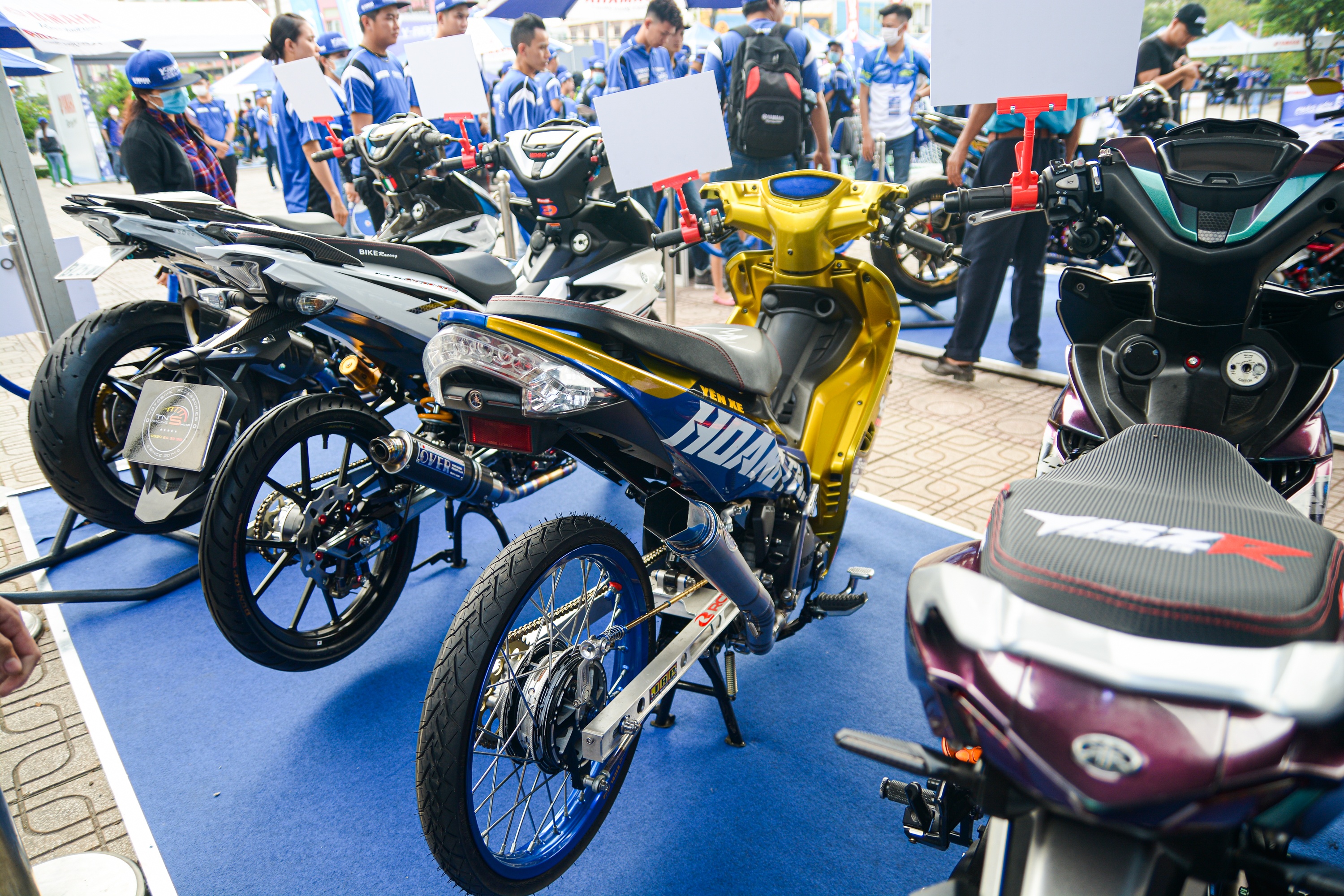 Dan xe Yamaha Exciter do tram trieu quy tu tai Long An anh 9