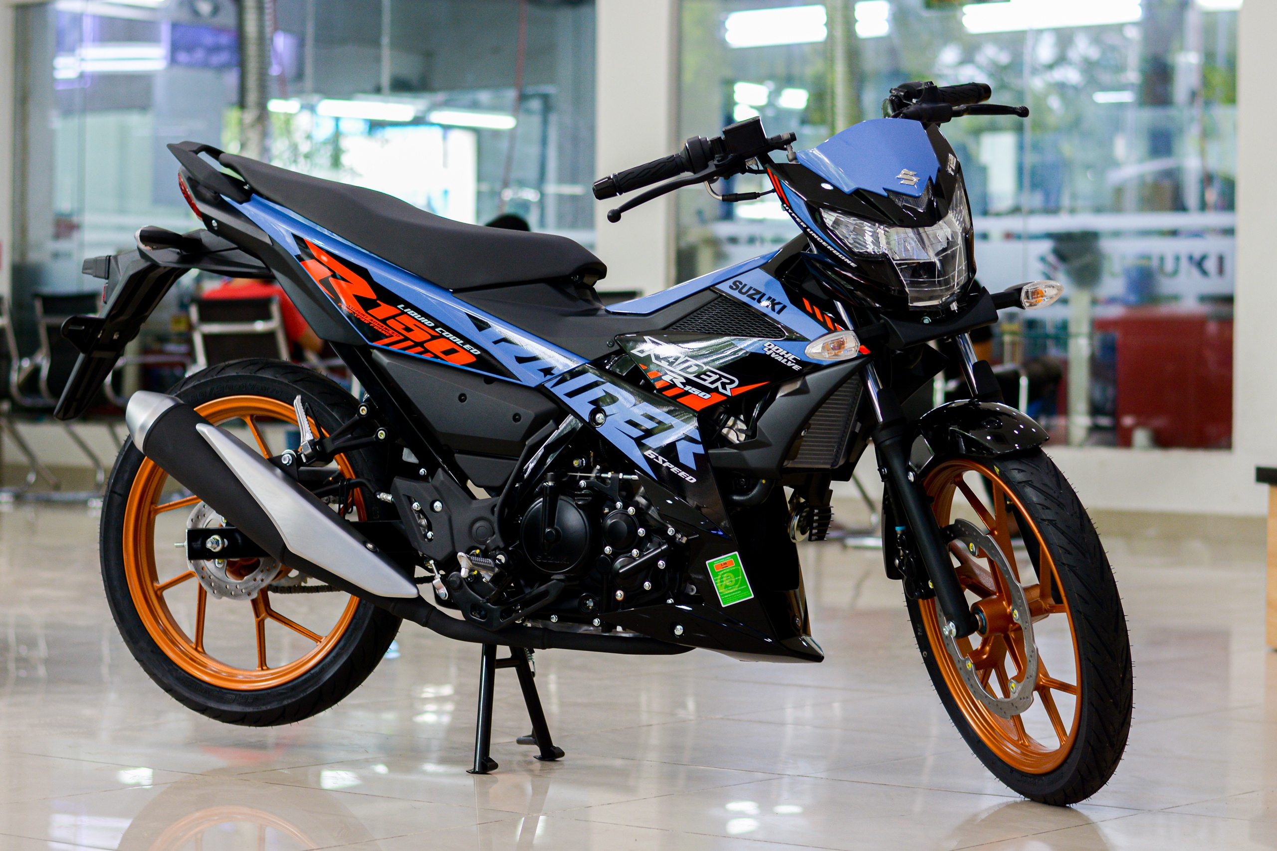 Chi tiet Suzuki Raider R150 2021 tai Viet Nam anh 1