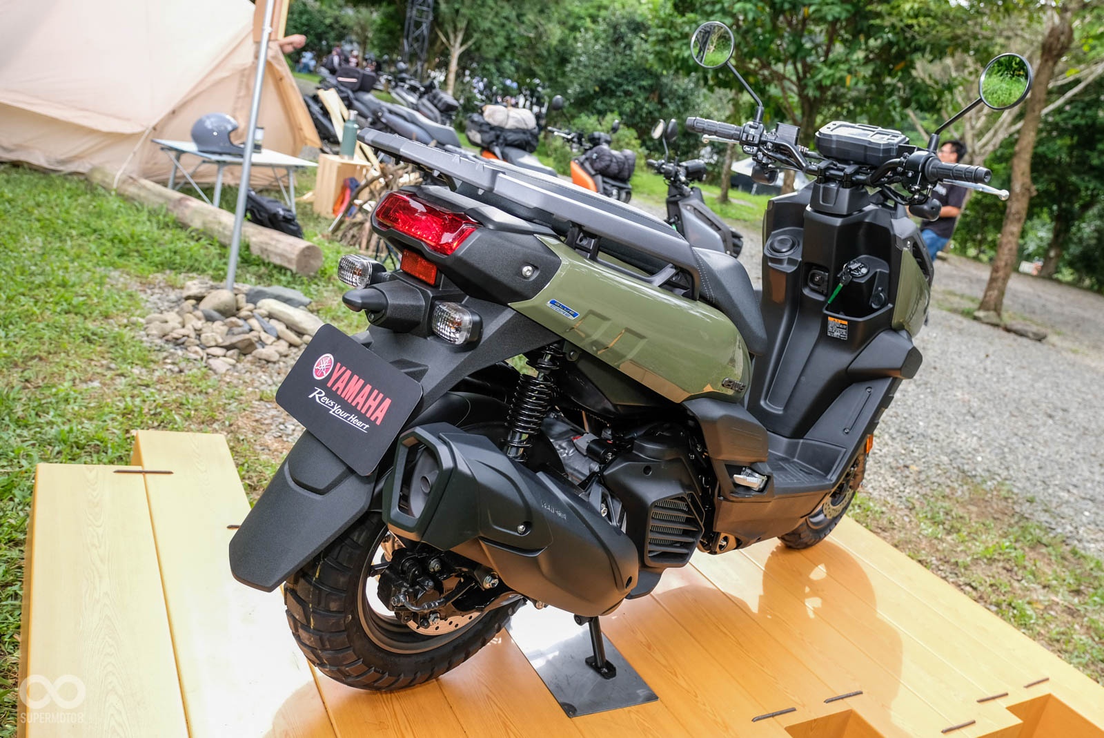 Yamaha BW'S 125 thế hệ mới được ra mắt ảnh 7 Yamaha BW'S 125 the he moi duoc ra mat anh 7