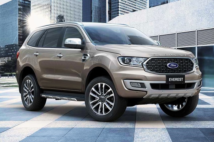 Ford Everest 2021 duoc ra mat tai Thai Lan hinh anh
