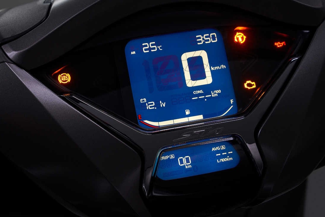 Honda SH 350i được ra mắt tại châu Âu ảnh 3 Honda SH 350i duoc ra mat tai chau Au anh 3