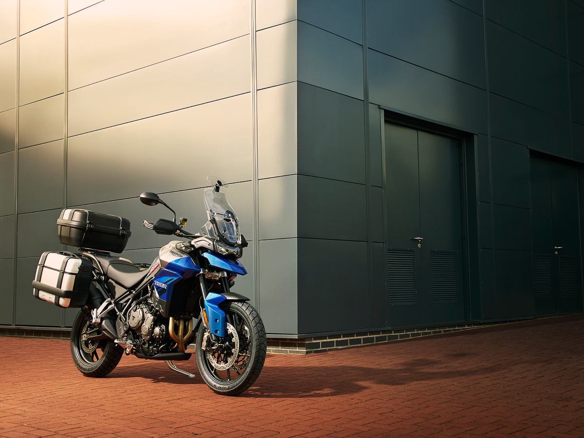 Triumph Tiger 850 Sport duoc ra mat anh 1