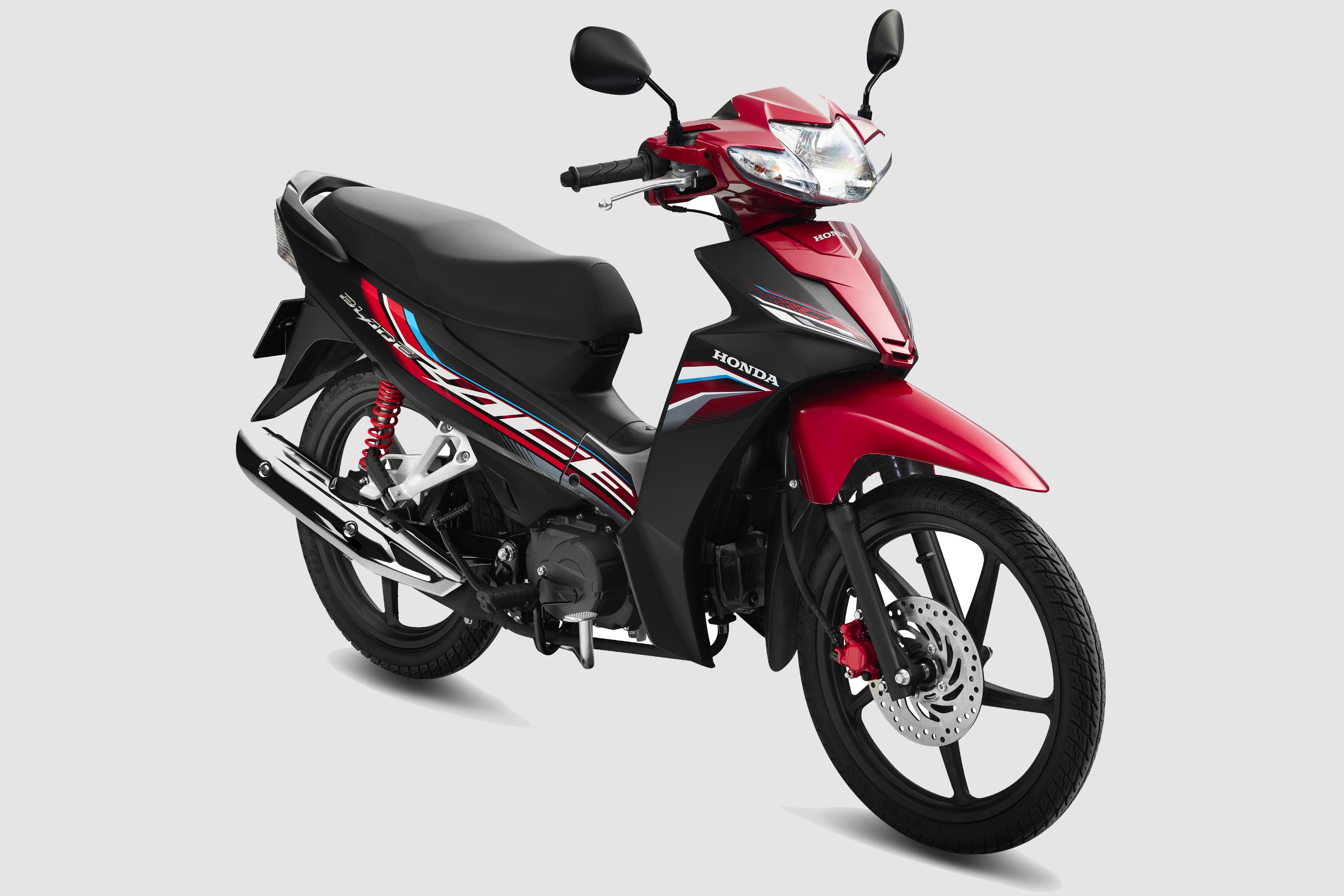 Honda Blade phien ban moi duoc ra mat, loai bo cong tac den hinh anh