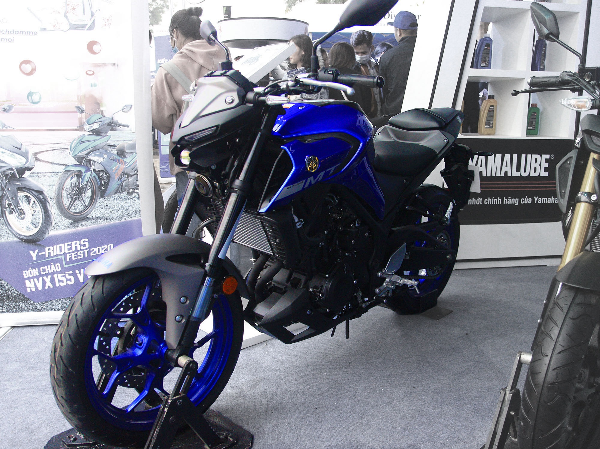 Yamaha MT-03 doi 2020 xuat hien tai Viet Nam hinh anh