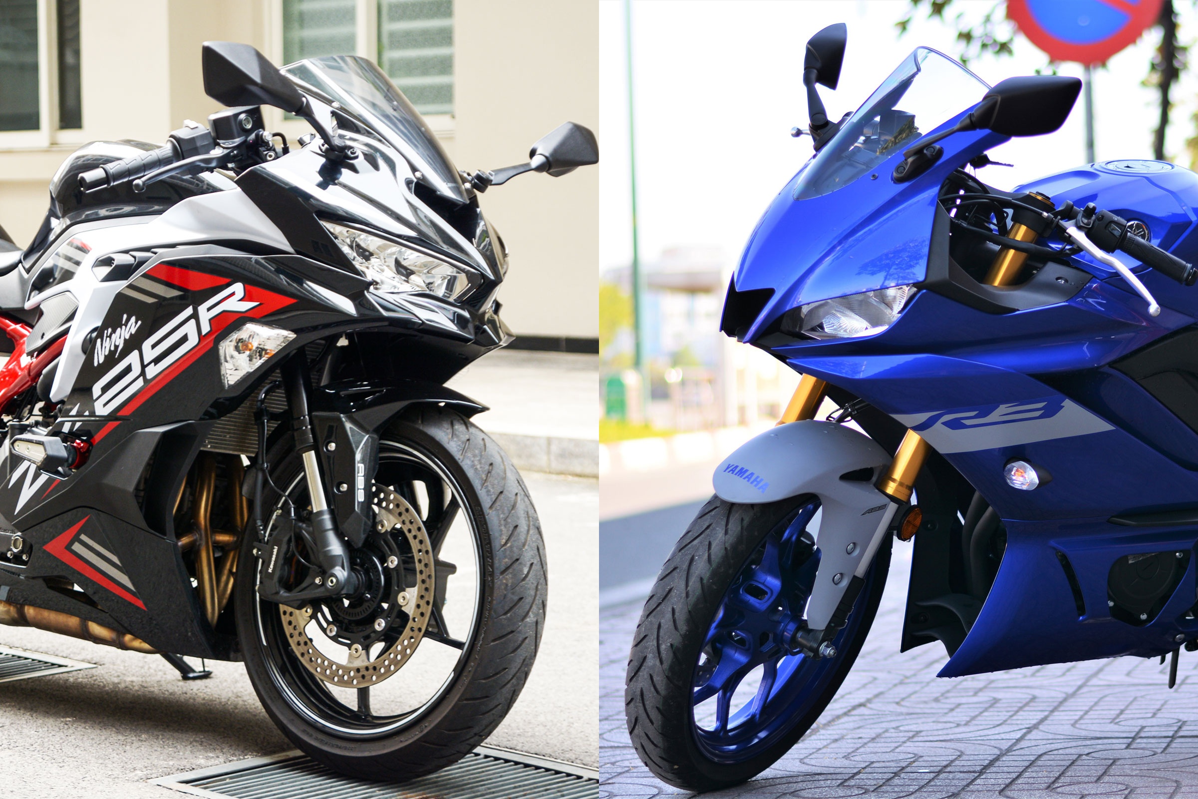 Sportbike co nho - chon Kawasaki Ninja ZX-25R hay Yamaha YZF-R3 hinh anh