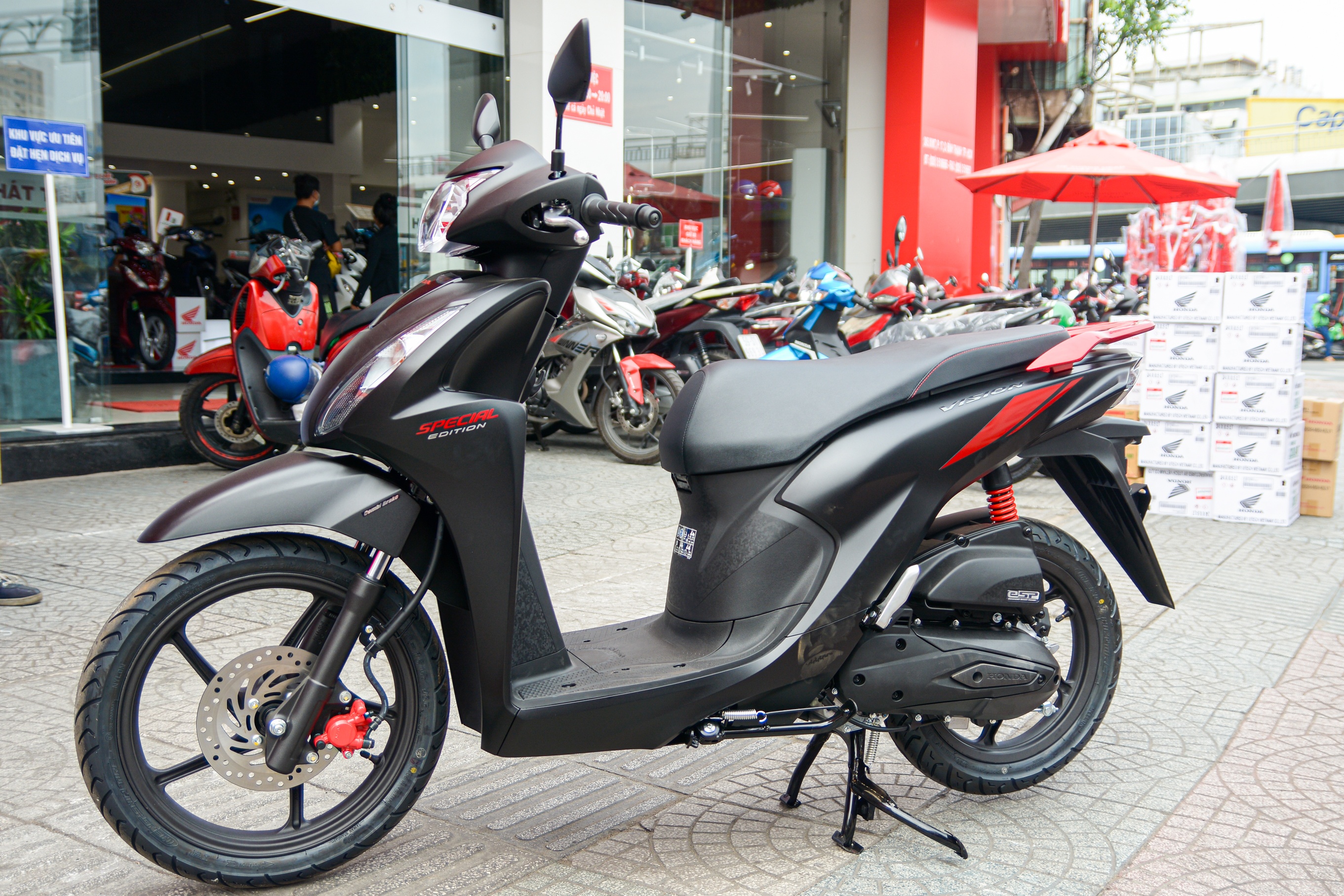 Chi tiết Honda Vision thế hệ mới  ảnh 1 Chi tiet Honda Vision the he moi anh 1