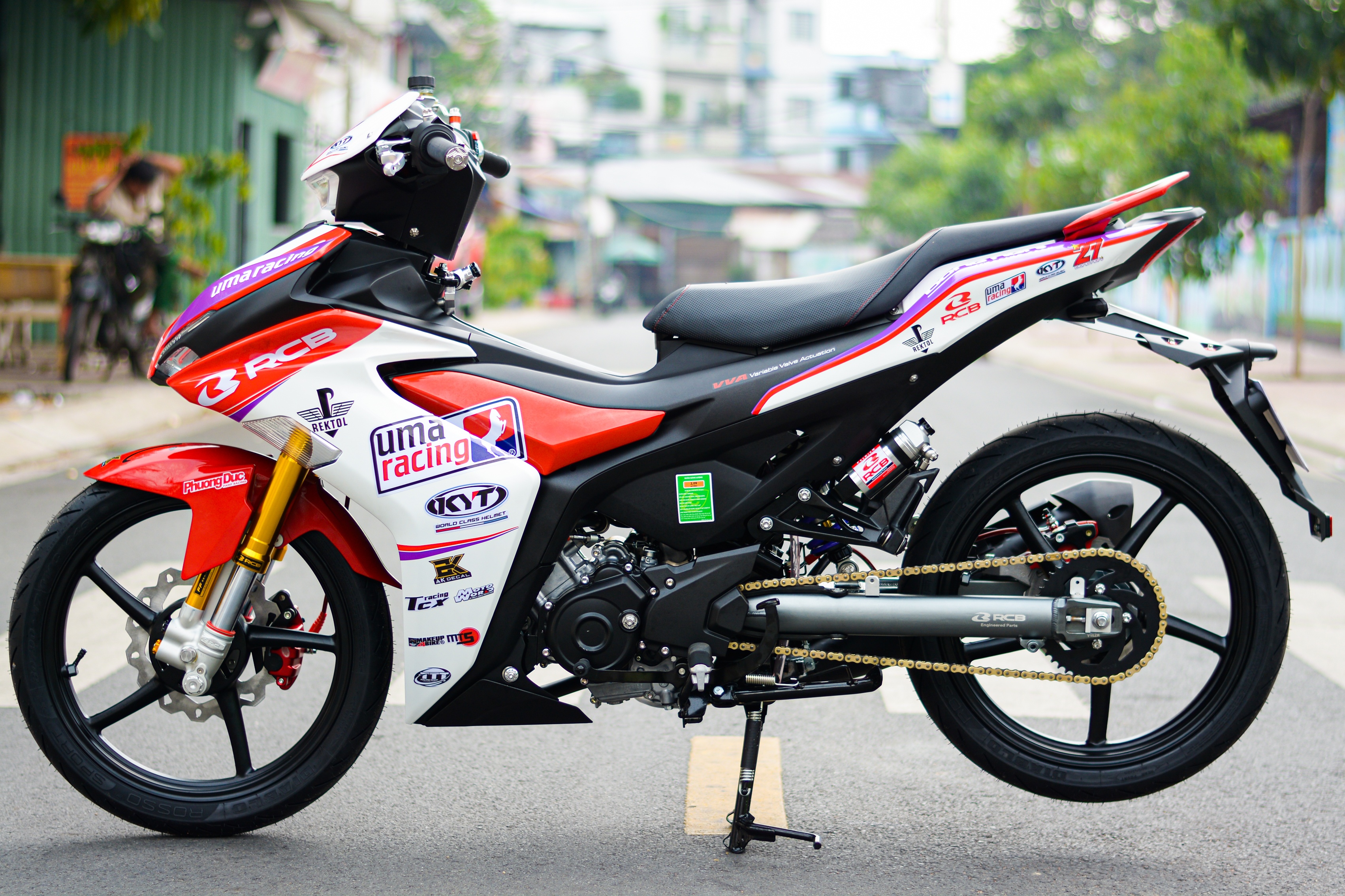 Chi tiet Yamaha Exciter 155 voi goi do tri gia gan 100 trieu dong anh 2