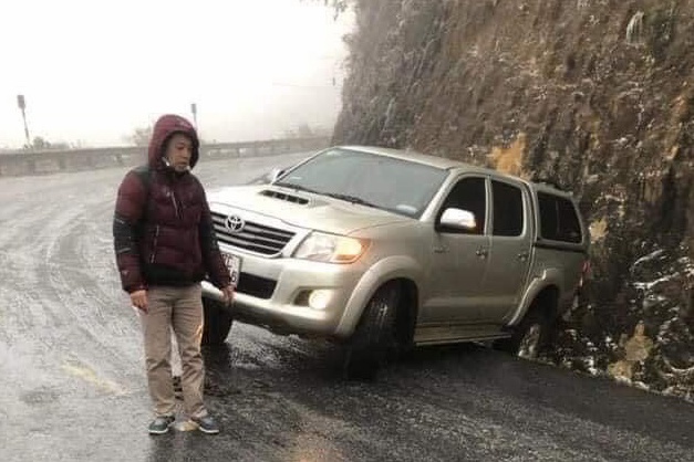 Nhung luu y khi lai xe tren mat duong dong bang hinh anh