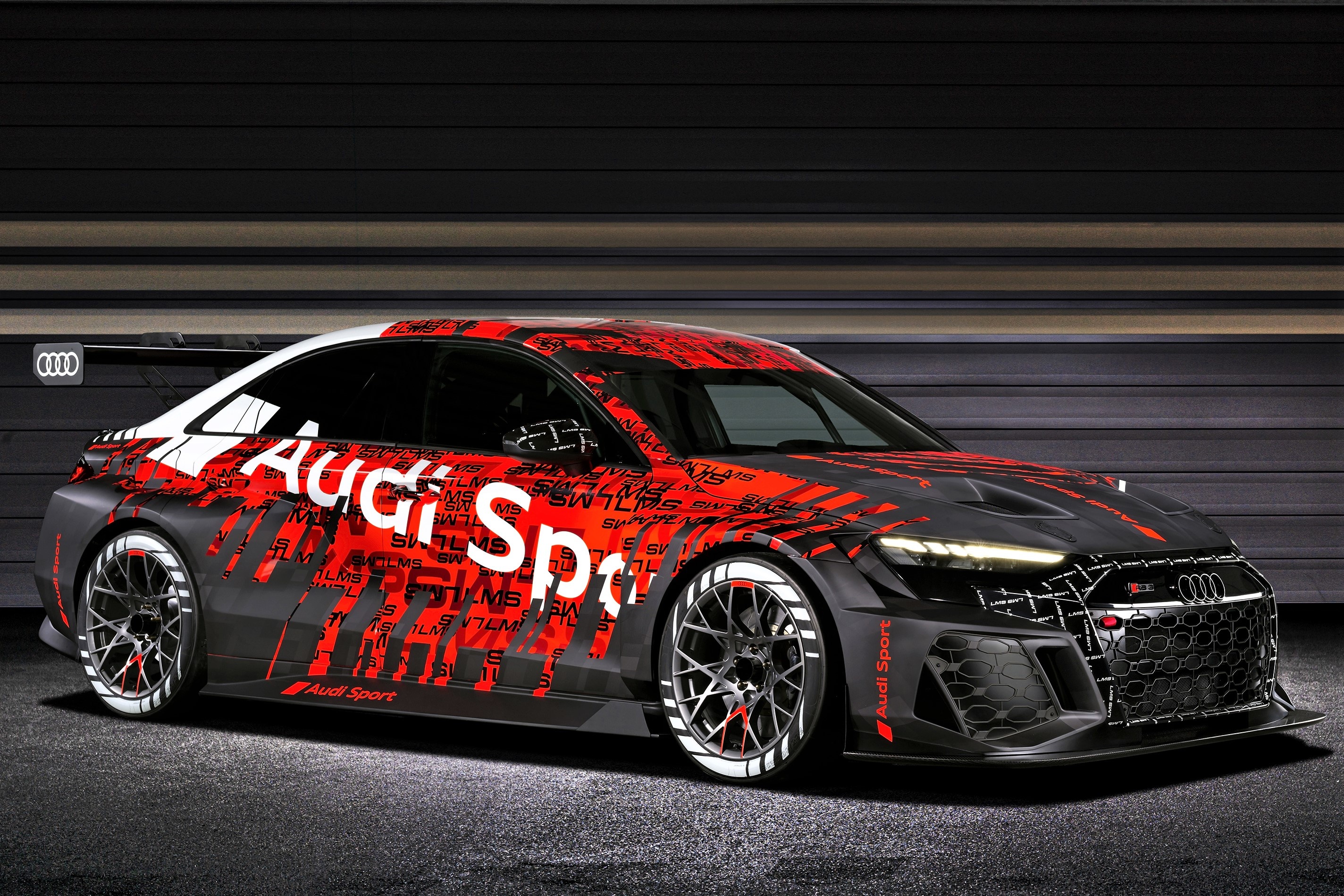 Chi tiet xe dua Audi RS 3 LMS 2021 hinh anh