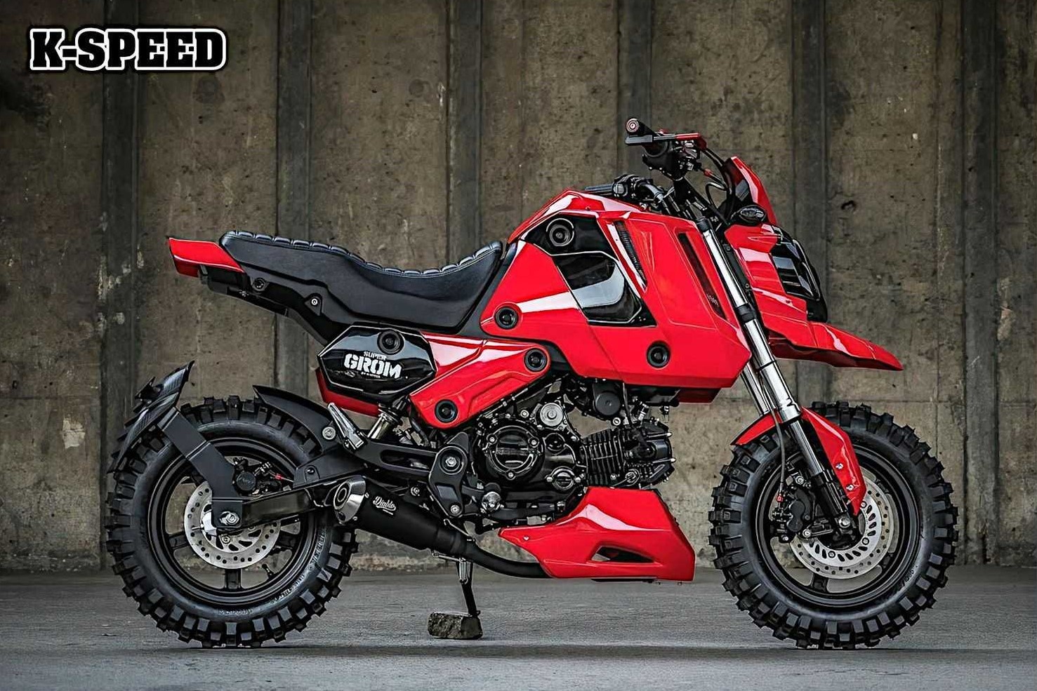 Honda MSX với bản độ phong cách xe địa hình ảnh 7 Honda MSX voi ban do phong cach xe dia hinh anh 7