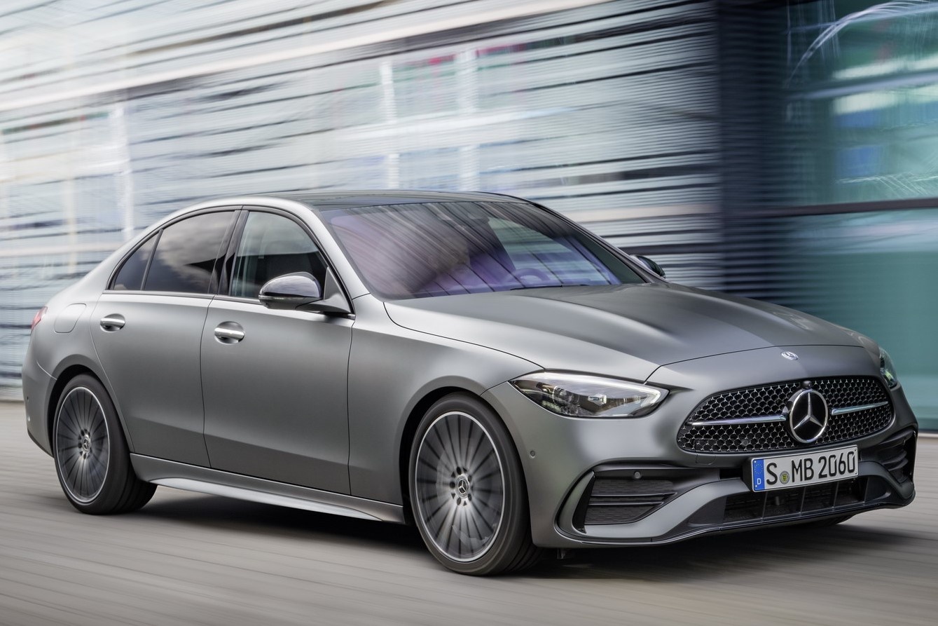 Mercedes-Benz C-Class 2022 duoc ra mat hinh anh