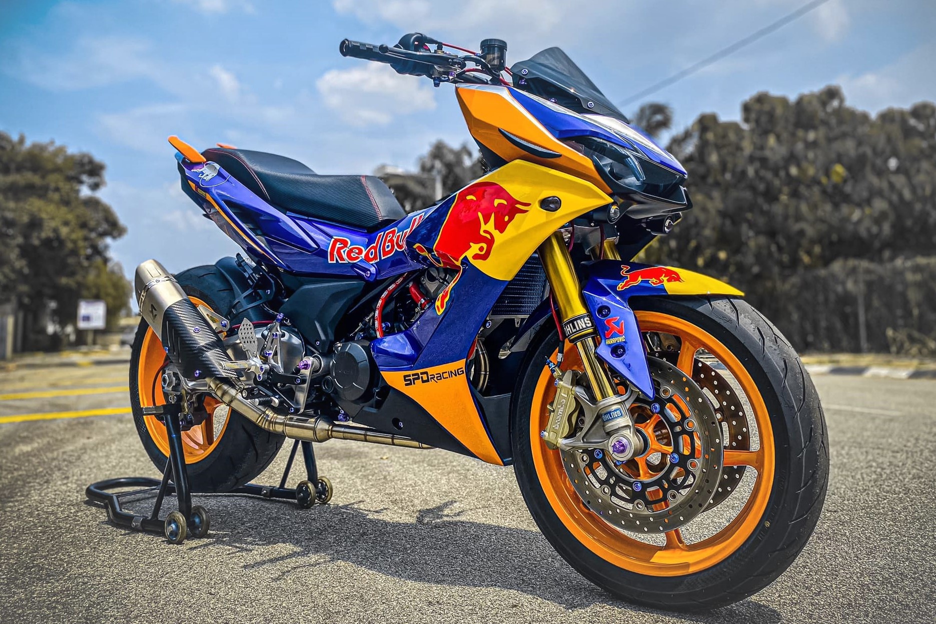 Honda Winner X voi ban do phong cach phan khoi lon gia tram trieu hinh anh