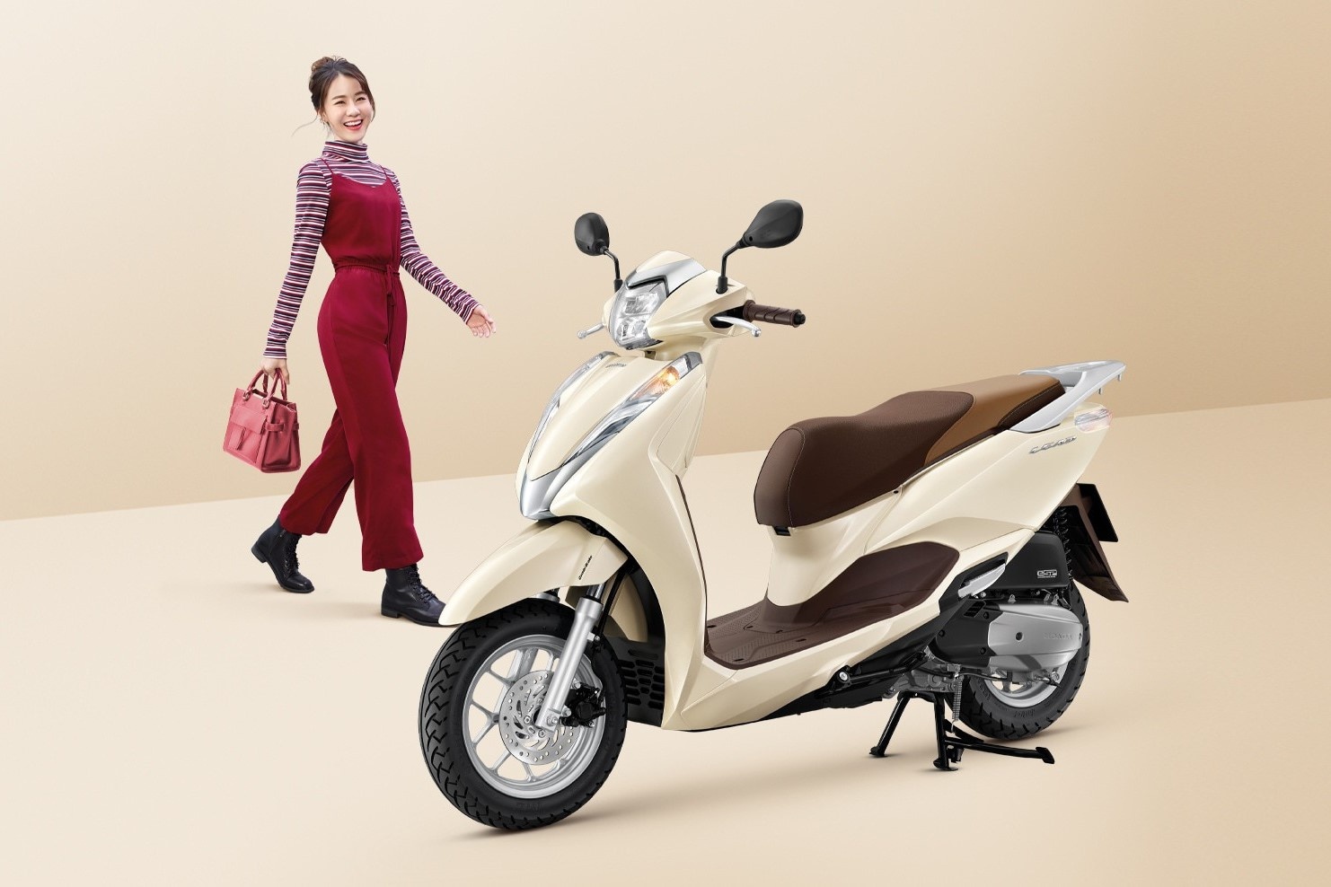 Honda Lead 2021 duoc ra mat tai Thai Lan anh 1