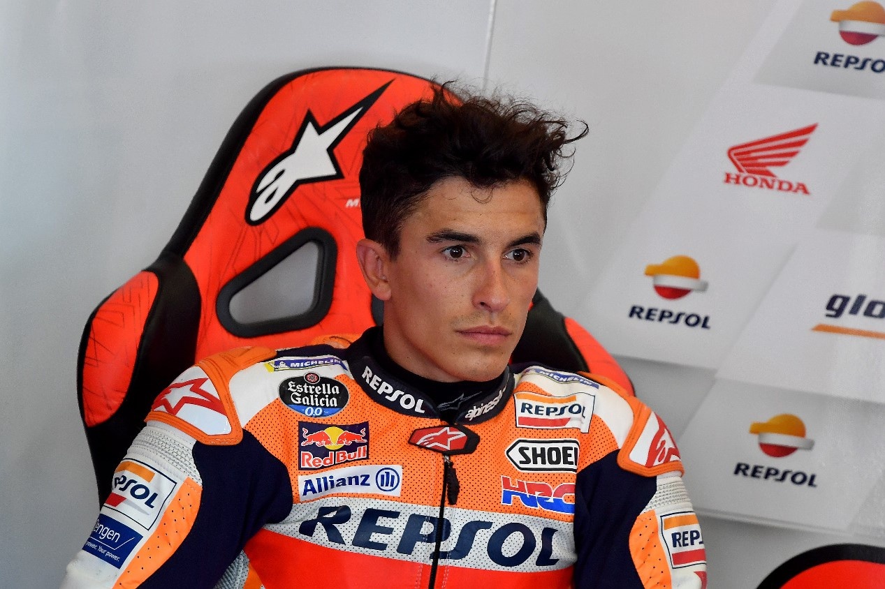 Marc Marquez chua the thi dau tai chang dua dau tien cua MotoGP 2021 hinh anh