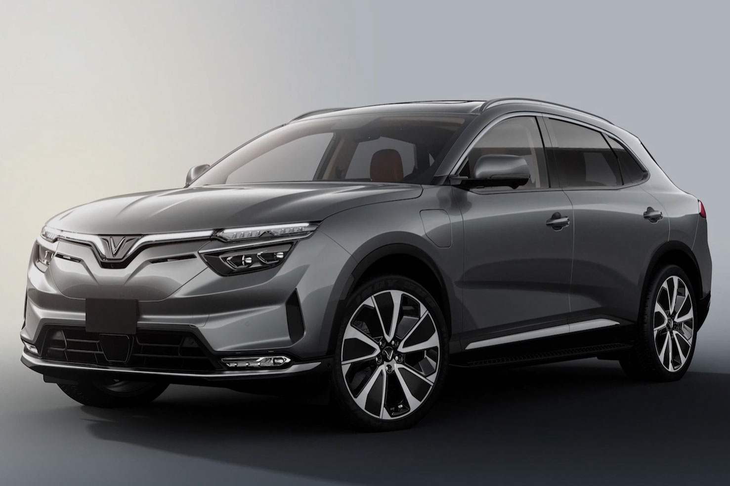 Lộ ảnh VinFast VF e35 trang bị hệ thống tự lái ảnh 1 Lo anh VinFast VF e35 trang bi he thong tu lai anh 1