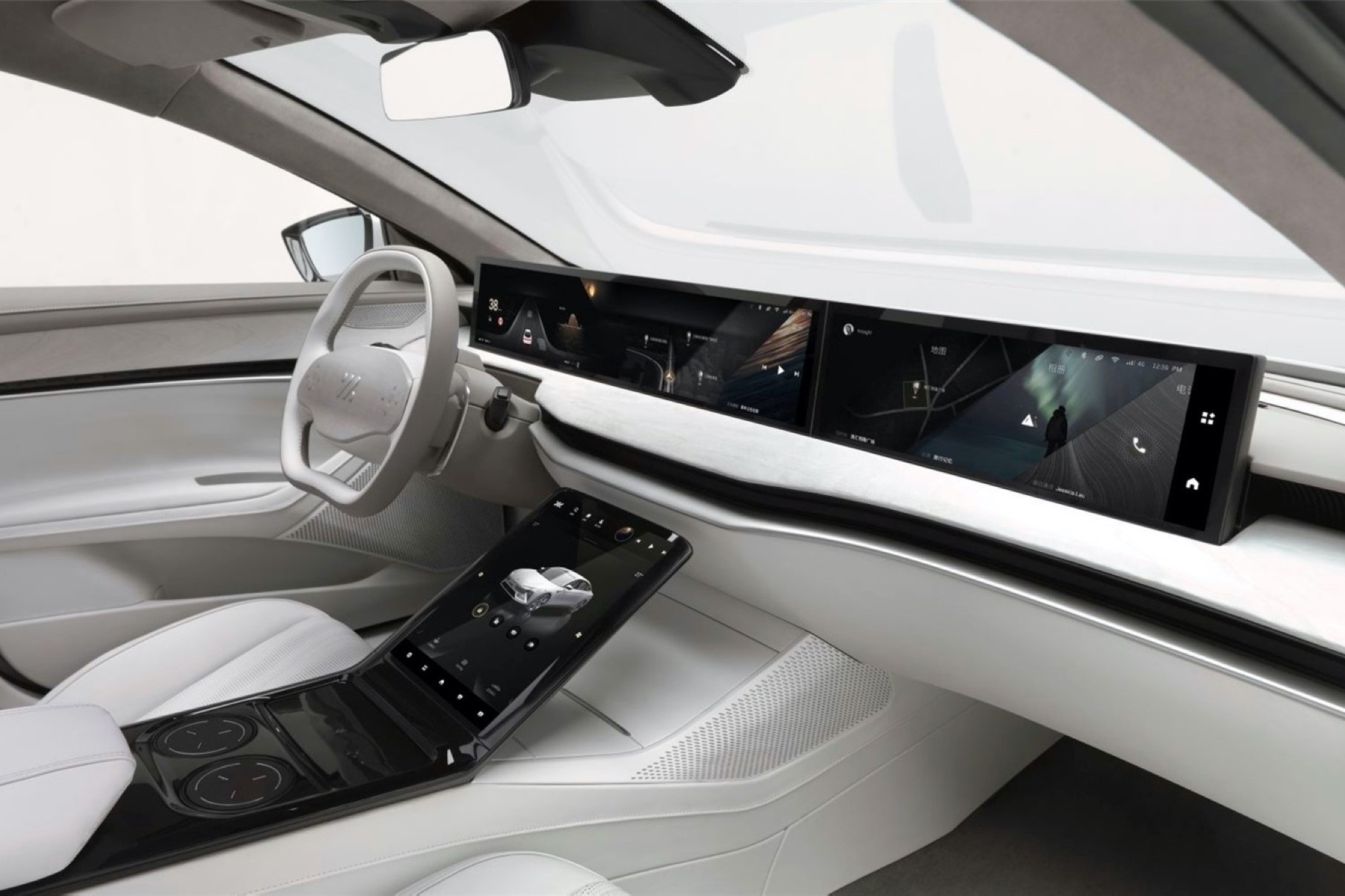 Oto dien co cong nghe sac khong day ra mat tai Trung Quoc anh 3