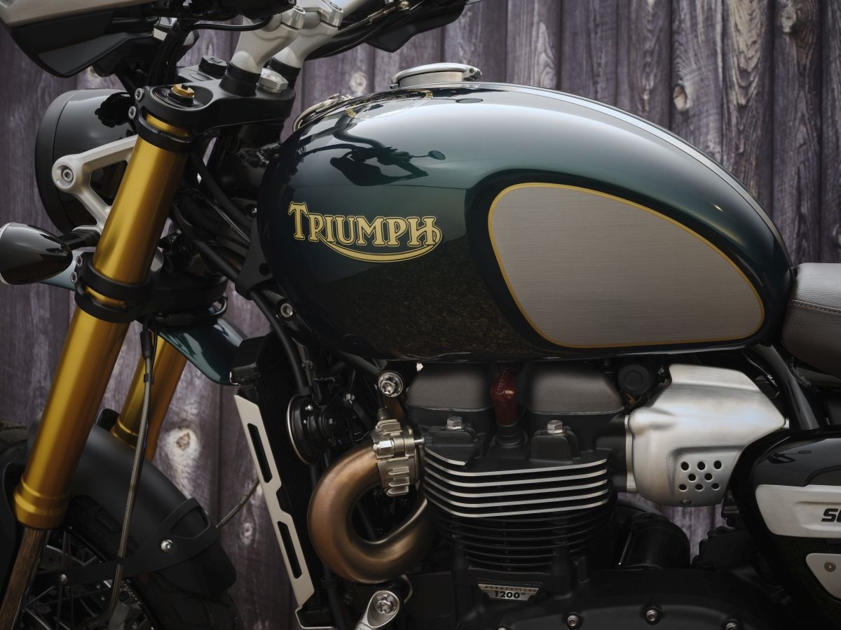 Chi tiết Triumph Scrambler 1200 Steve McQueen vừa ra mắt ảnh 8 Chi tiet Triumph Scrambler 1200 Steve McQueen vua ra mat anh 8