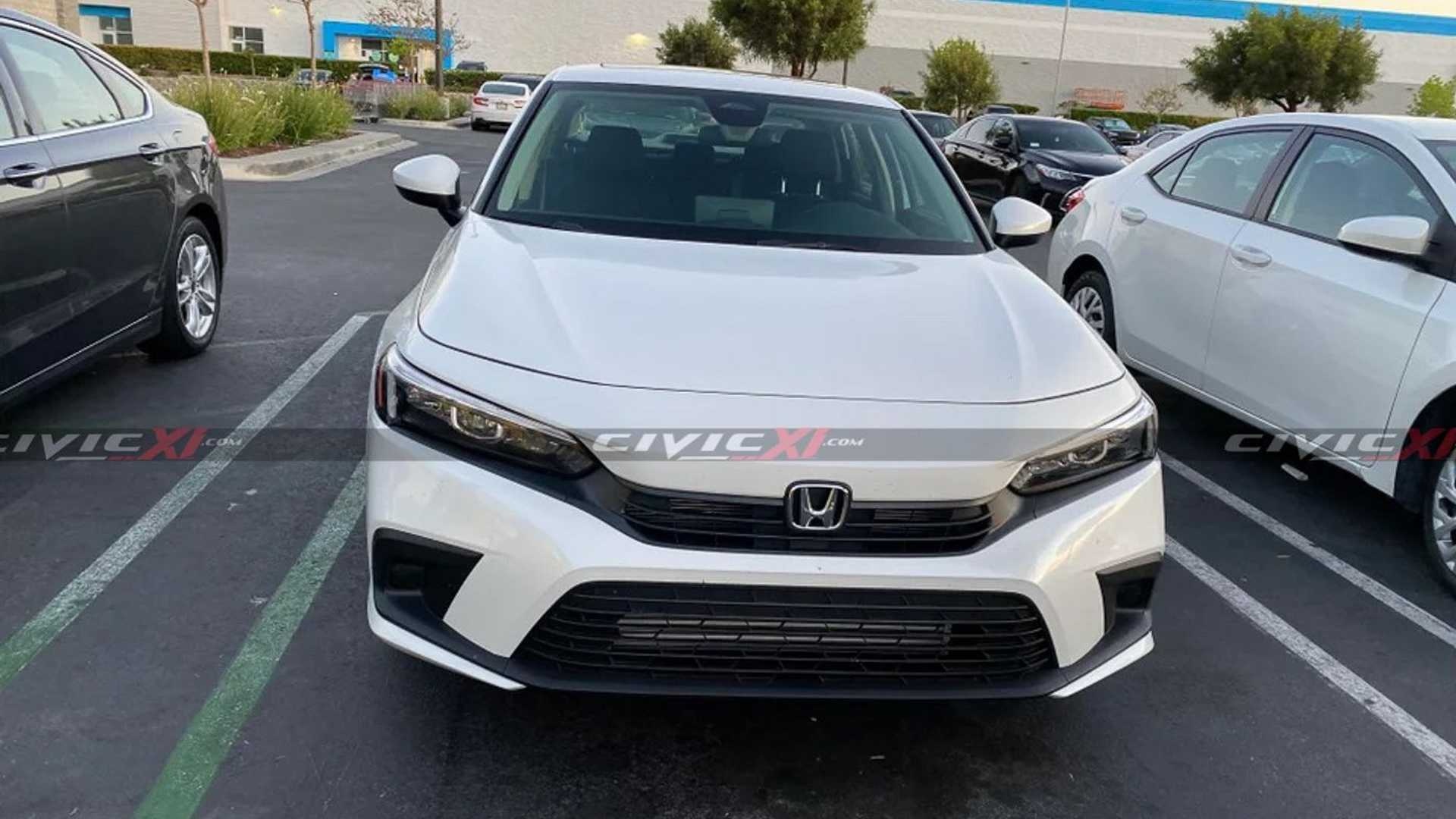 Honda Civic 2022 lộ ảnh thực tế ảnh 2 Honda Civic 2022 lo anh thuc te anh 2