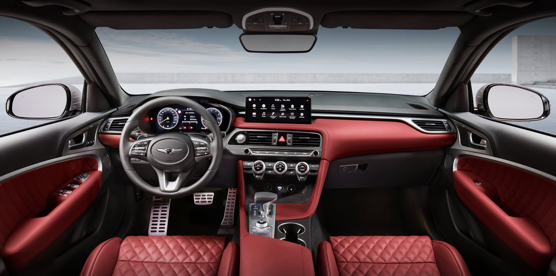Genesis G70 Shooting Brake lộ diện ảnh 7 Genesis G70 Shooting Brake lo dien anh 7