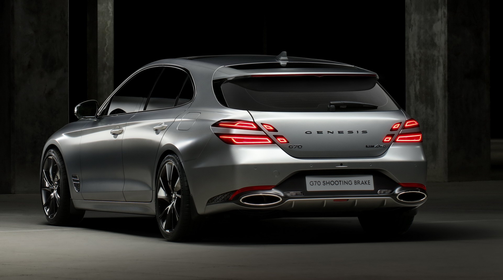 Genesis G70 Shooting Brake lộ diện ảnh 5 Genesis G70 Shooting Brake lo dien anh 5