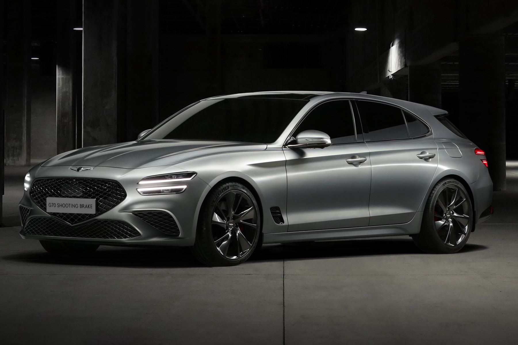 Genesis G70 Shooting Brake lo dien, ban keo dai cua sedan G70 hinh anh
