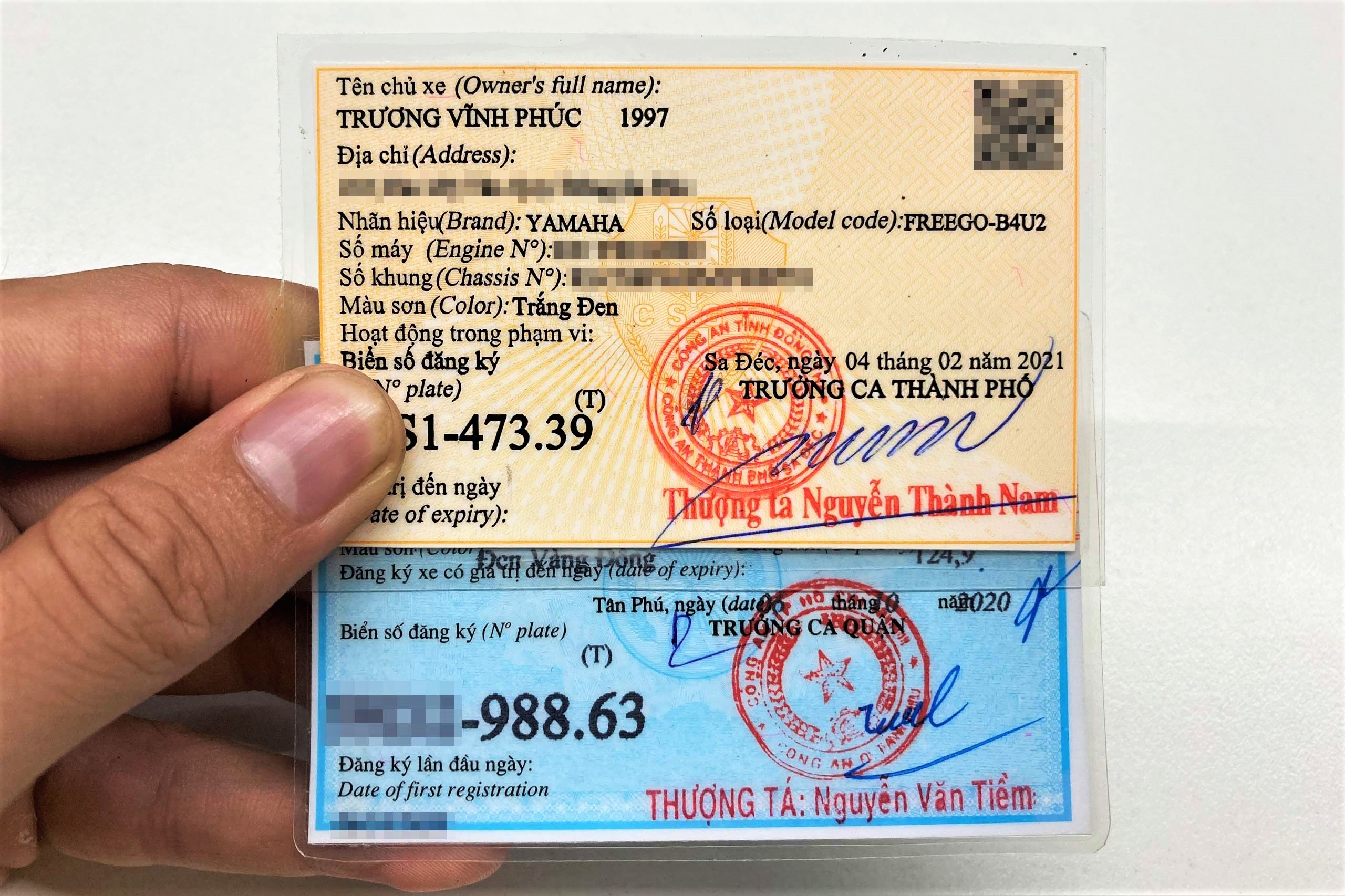 Mua xe may cu can sang ten doi chu the nao? hinh anh