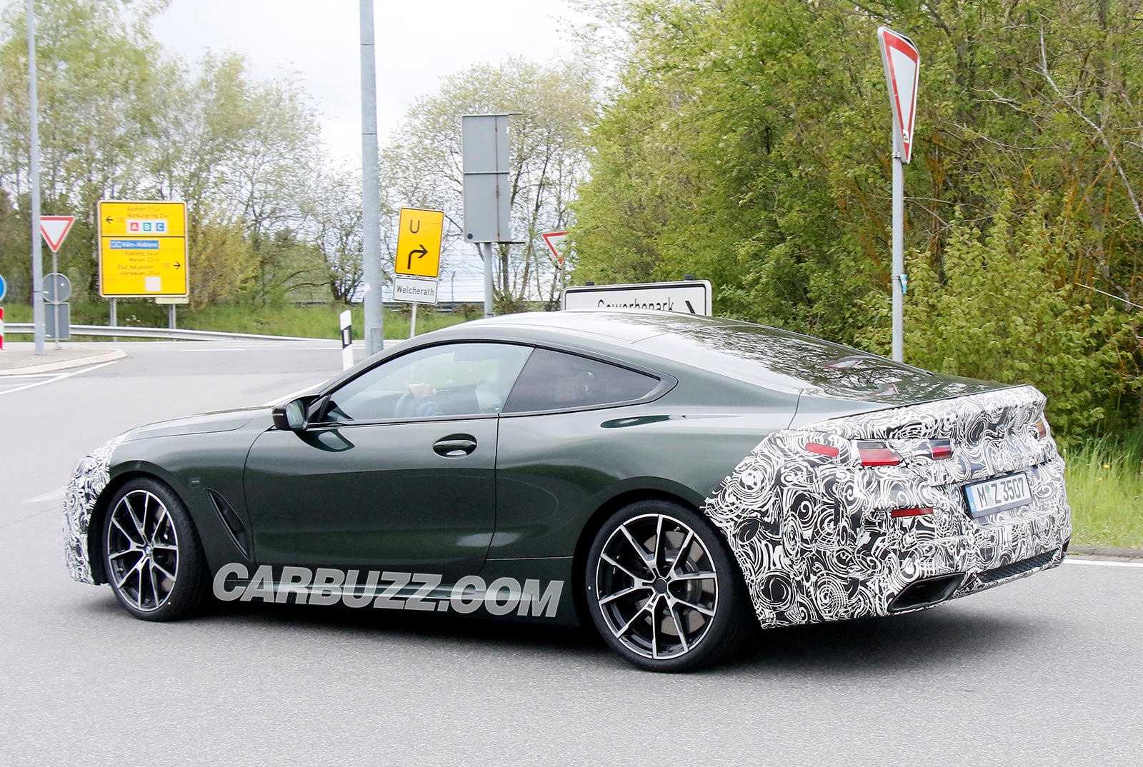 Lộ ảnh nội thất BMW 8-Series Coupe ảnh 3 Lo anh noi that BMW 8-Series Coupe anh 3