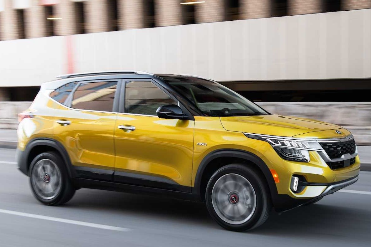 Kia Seltos 2022 co them phanh khan cap tu dong hinh anh