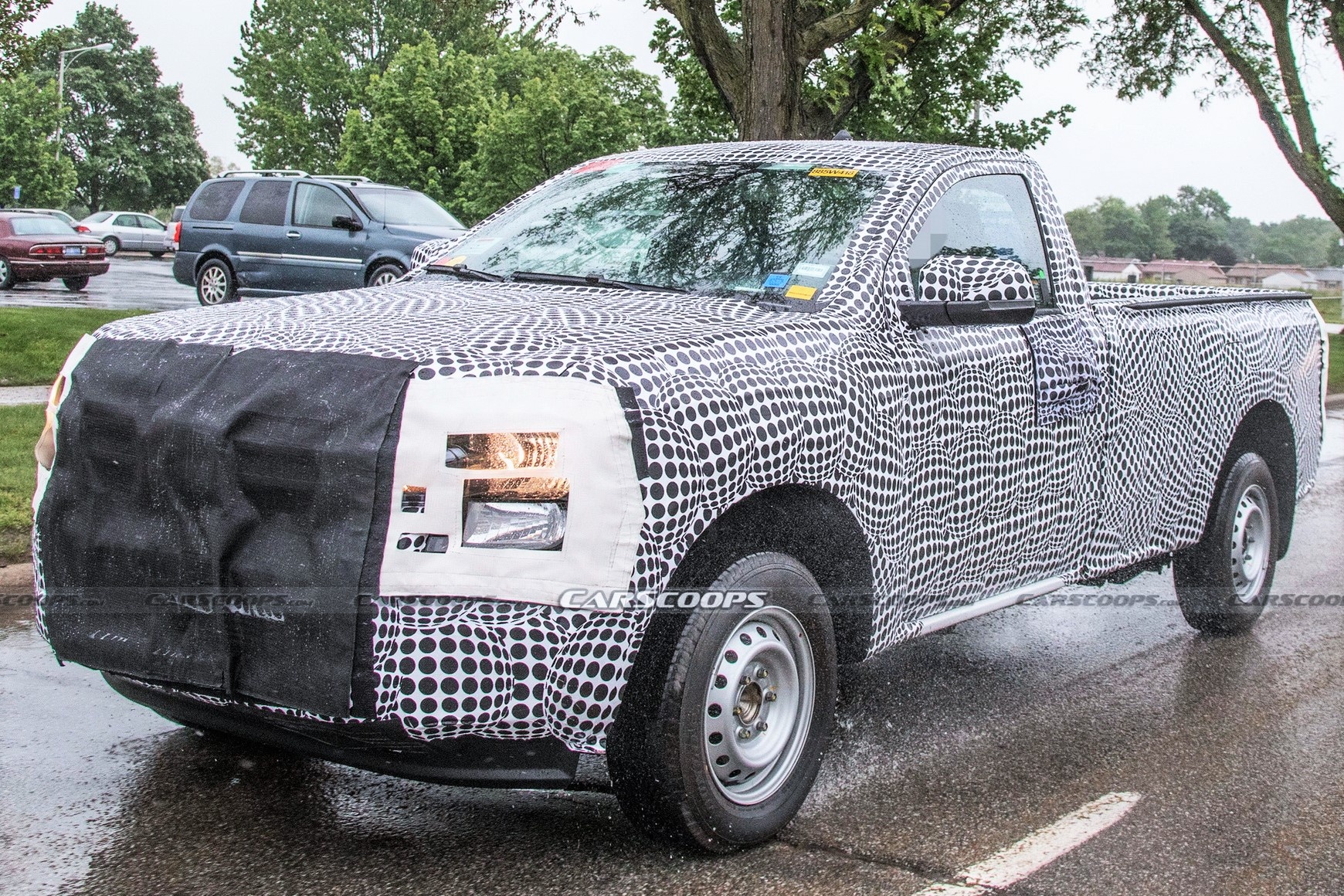 Ford Ranger the he moi chay thu nghiem tren pho hinh anh