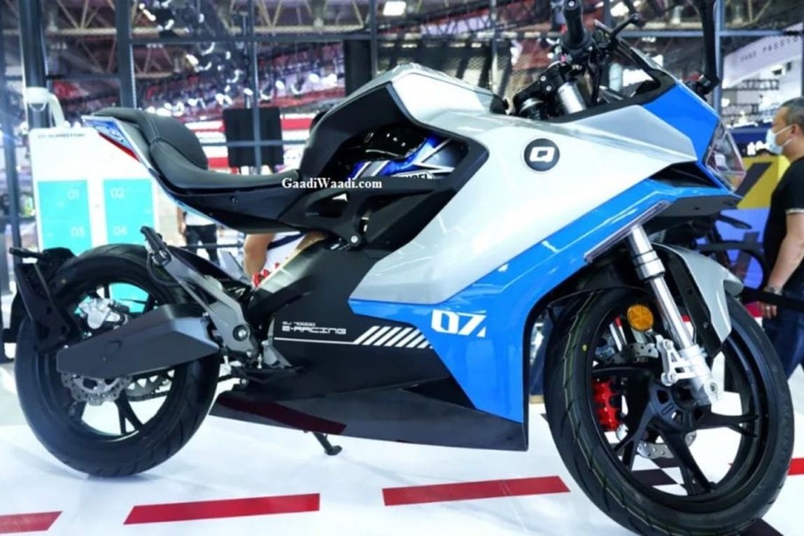 QJ7000D môtô điện đầu tiên của Benelli ảnh 1 QJ7000D moto dien dau tien cua Benelli anh 1