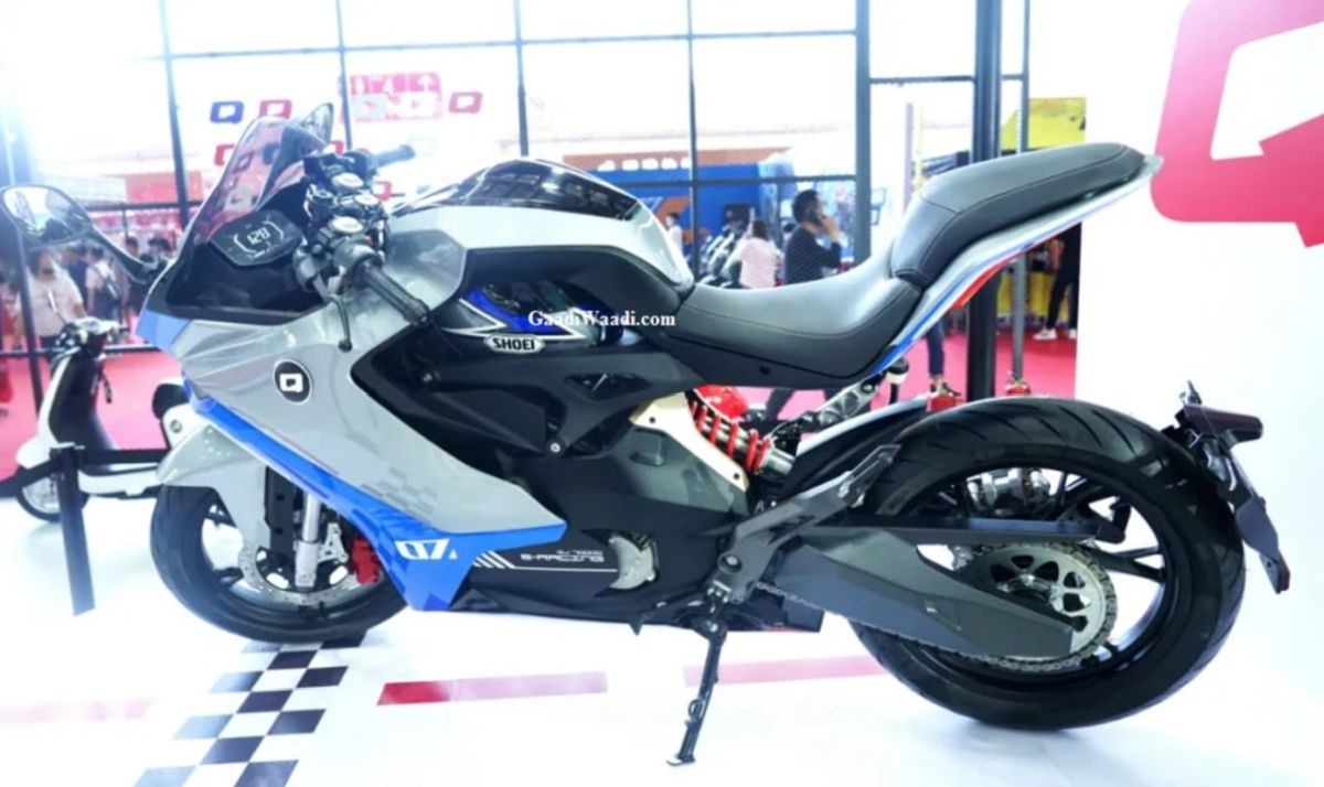 QJ7000D môtô điện đầu tiên của Benelli ảnh 2 QJ7000D moto dien dau tien cua Benelli anh 2
