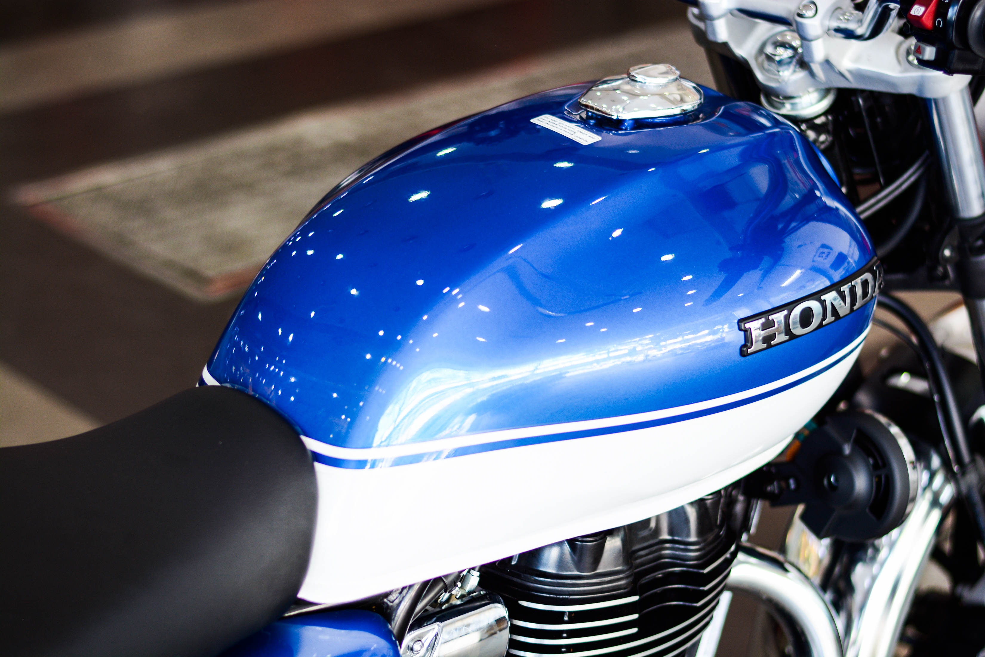 Honda H'ness CB350 DLX Pro xuat hien tai Viet Nam anh 8