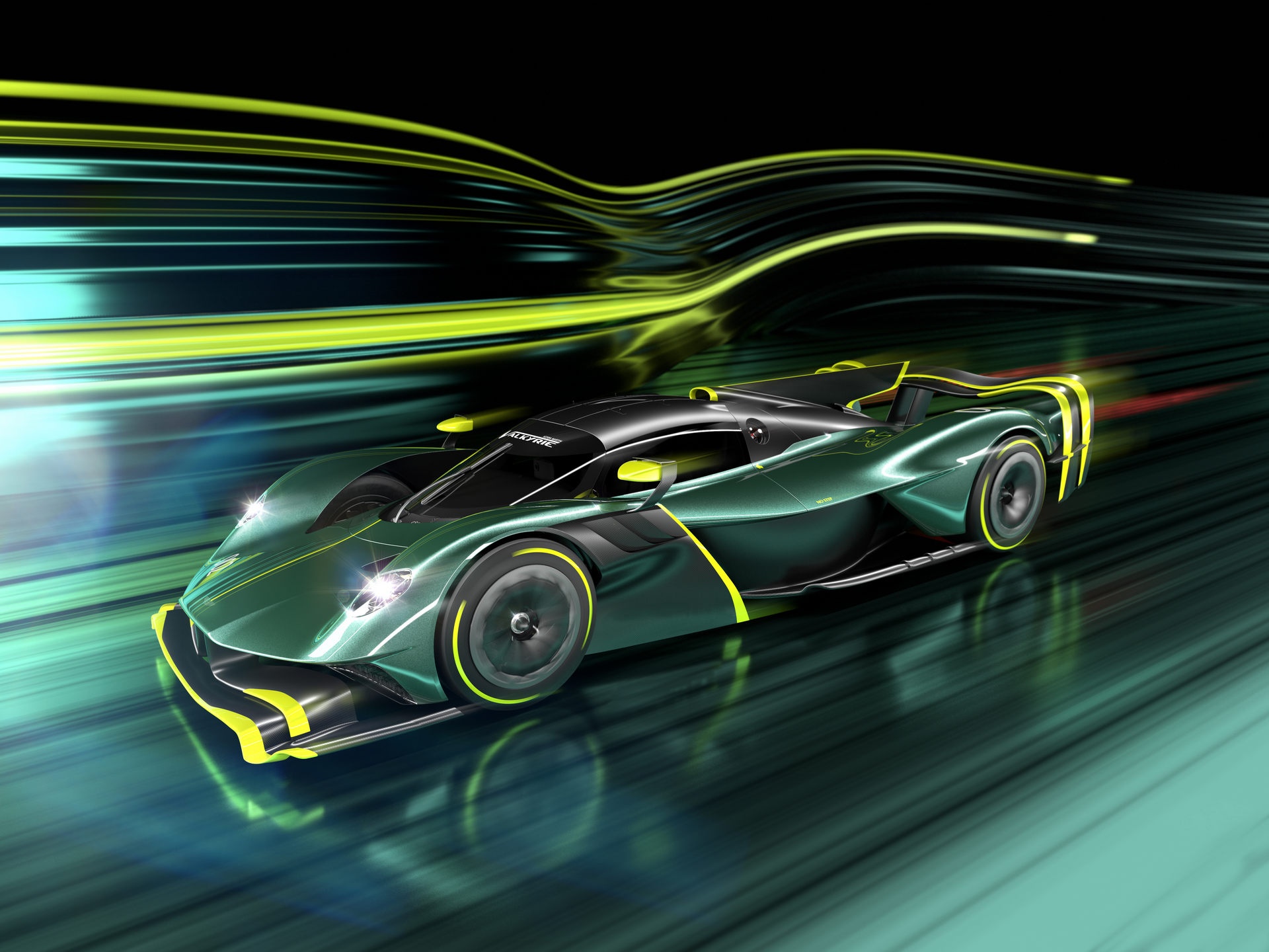 Aston Martin Valkyrie AMR Pro xe dua manh 1.000 ma luc anh 1