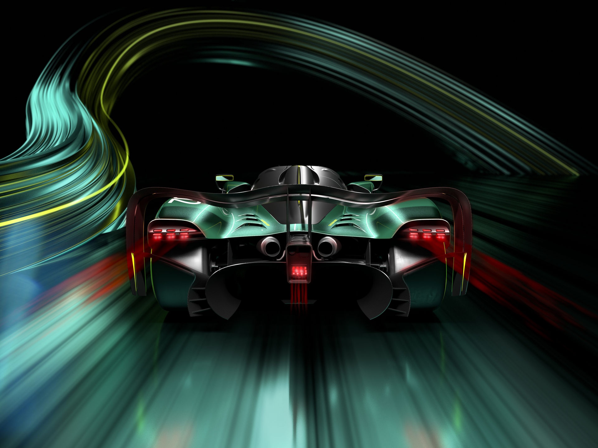 Aston Martin Valkyrie AMR Pro xe dua manh 1.000 ma luc anh 6