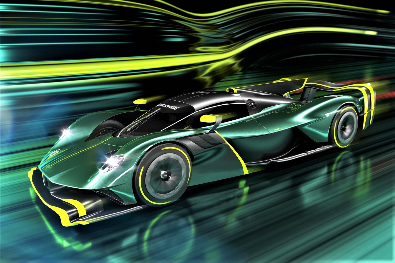 Aston Martin Valkyrie AMR Pro - xe dua manh 1.000 ma luc hinh anh
