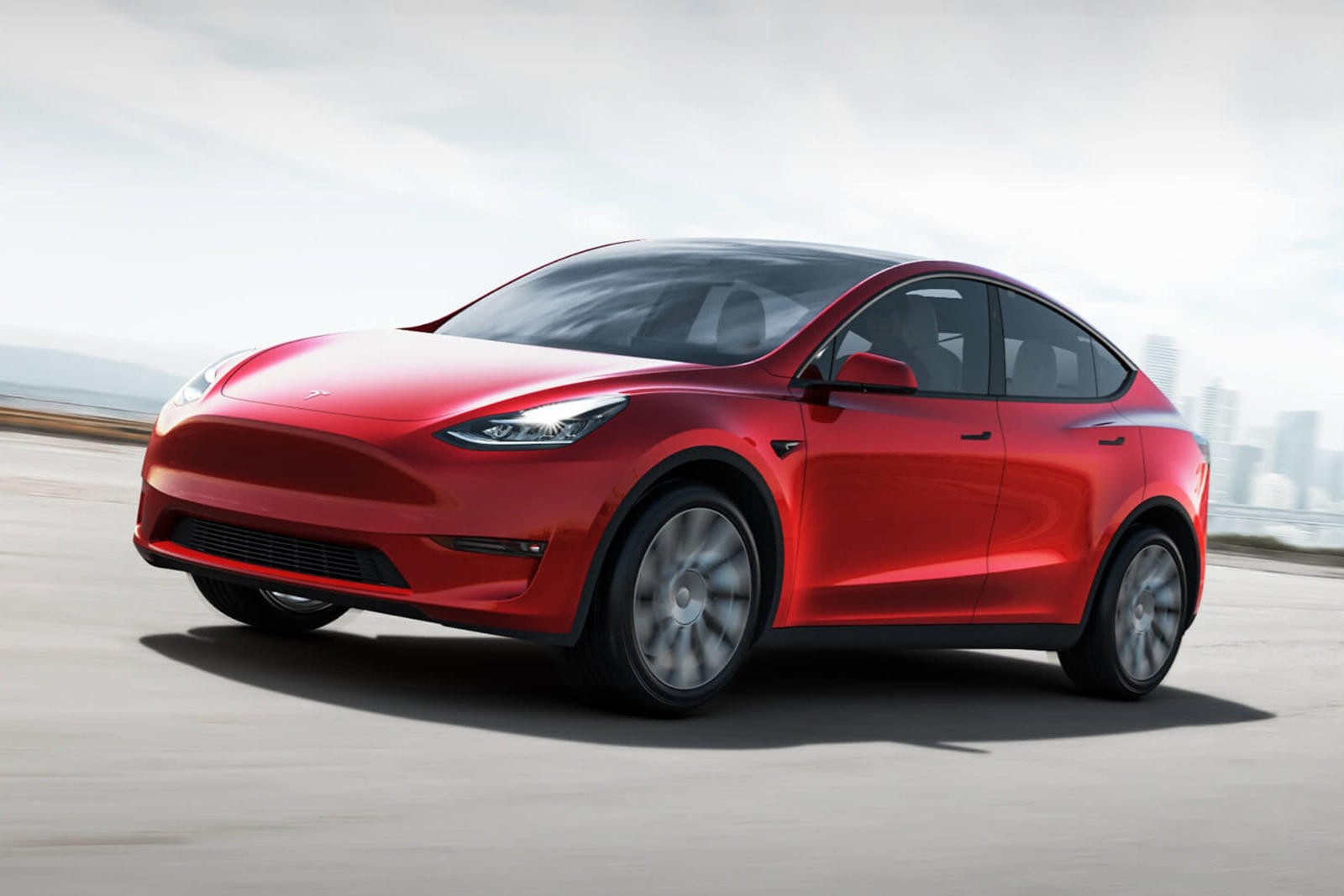 Tesla Model Y phien ban gia re ra mat tai Trung Quoc hinh anh