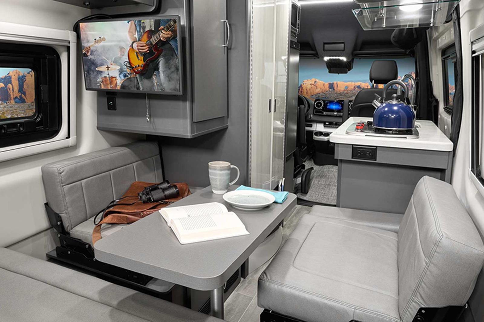 Mercedes-Benz Sprinter phong cách nhà di động ảnh 7 Mercedes-Benz Sprinter phong cach nha di dong anh 7