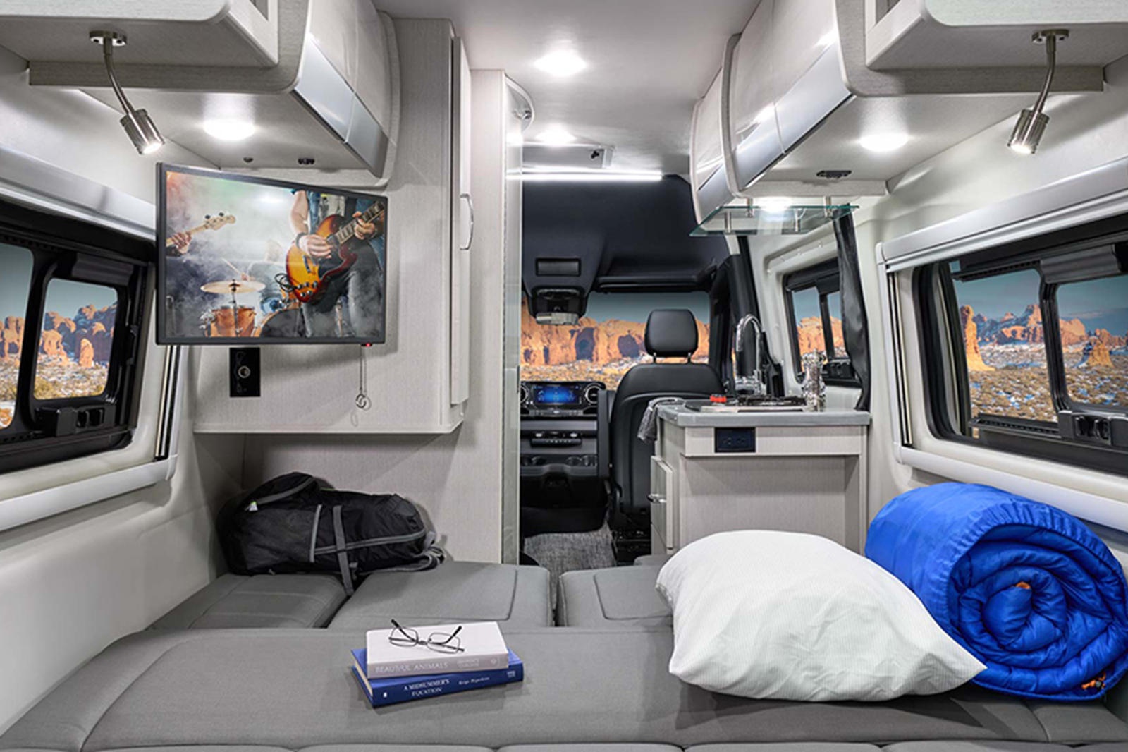 Mercedes-Benz Sprinter phong cách nhà di động ảnh 5 Mercedes-Benz Sprinter phong cach nha di dong anh 5