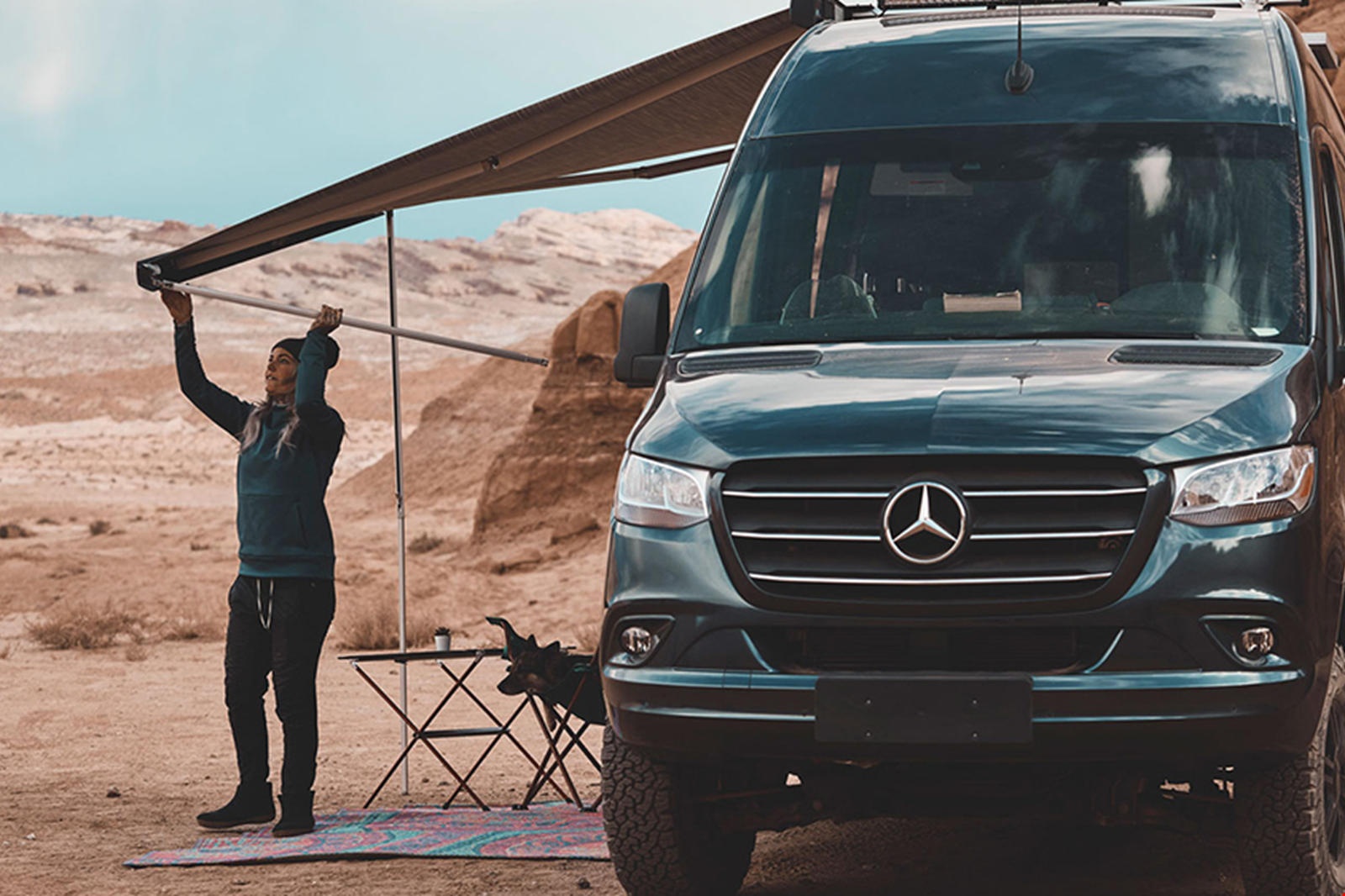 Mercedes-Benz Sprinter phong cách nhà di động ảnh 2 Mercedes-Benz Sprinter phong cach nha di dong anh 2