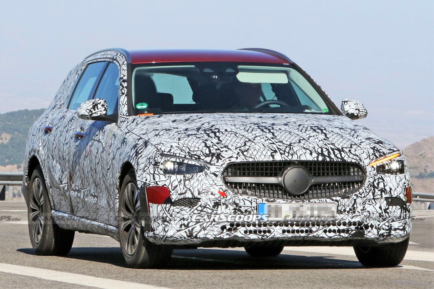 Mercedes-Benz C-Class phien ban gam cao duoc chay thu nghiem hinh anh