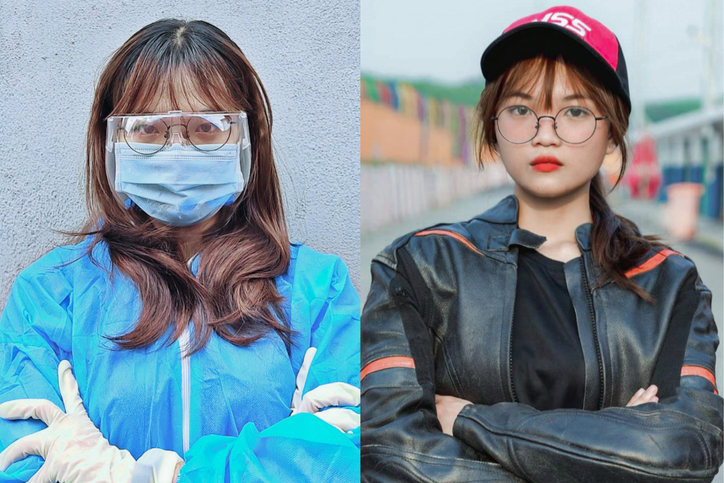 Nu tay dua tham gia chong dich: 'Do bao ho khong nong bang giap moto' hinh anh