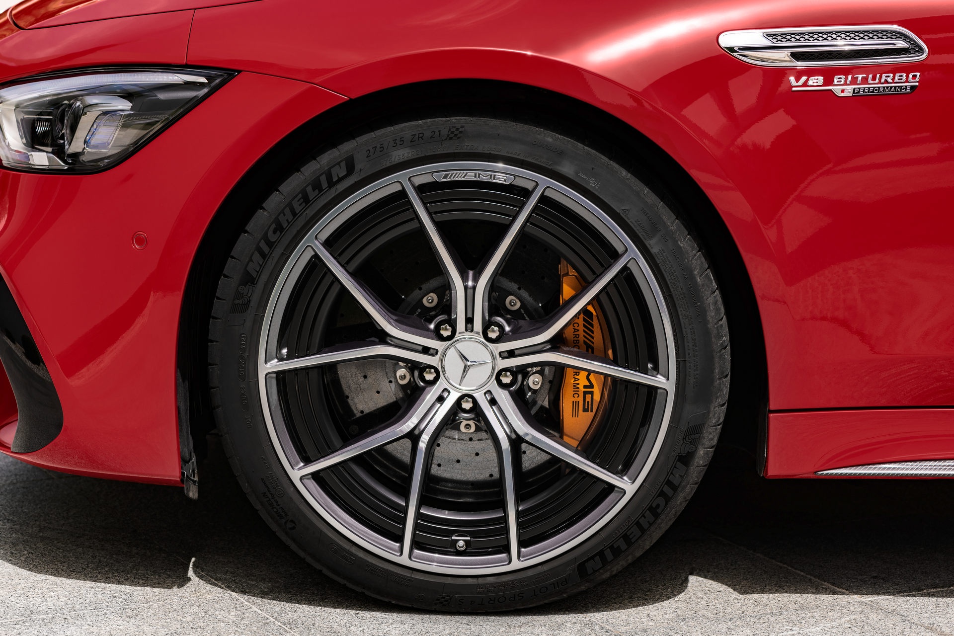 Mercedes-AMG GT 63 E Performance ra mắt ảnh 4 Mercedes-AMG GT 63 E Performance ra mat anh 4
